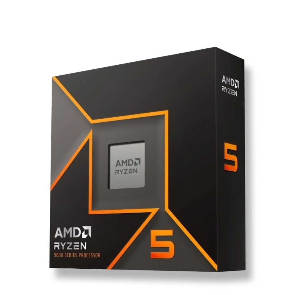 AMD Ryzen 5 Processor in Black and Orange Box